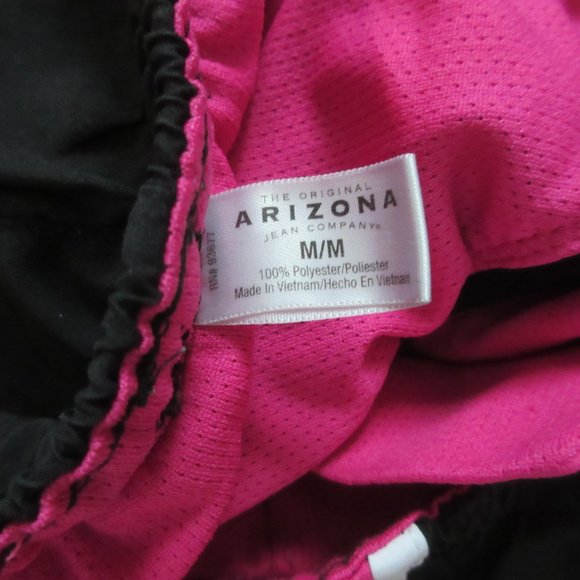 pink and black athletic running shorts - Picture 4 of 4